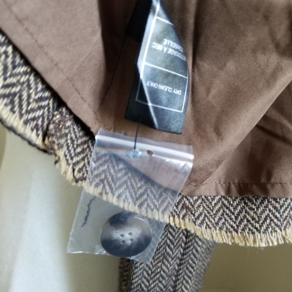 NWT Steve Madden Rupi Cropped Blazer, Brown, Medium - Picture 13 of 16